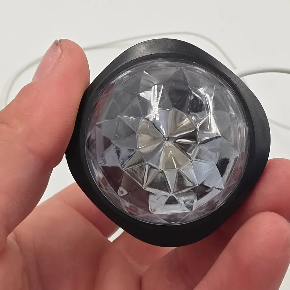 Mini USB Disco Ball Party Light with Samsung Adaptive Fast Charging Wall Plug